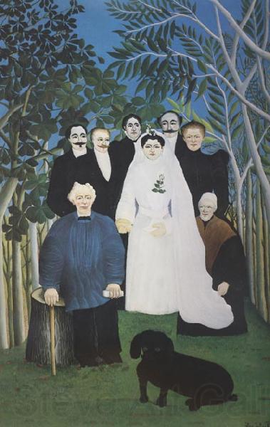 Henri Rousseau A Country Wedding France oil painting art